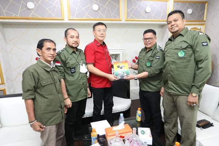 Hasyim SE Terima Kunjungan Silaturahmi Pemuda Tabagsel Kota Medan