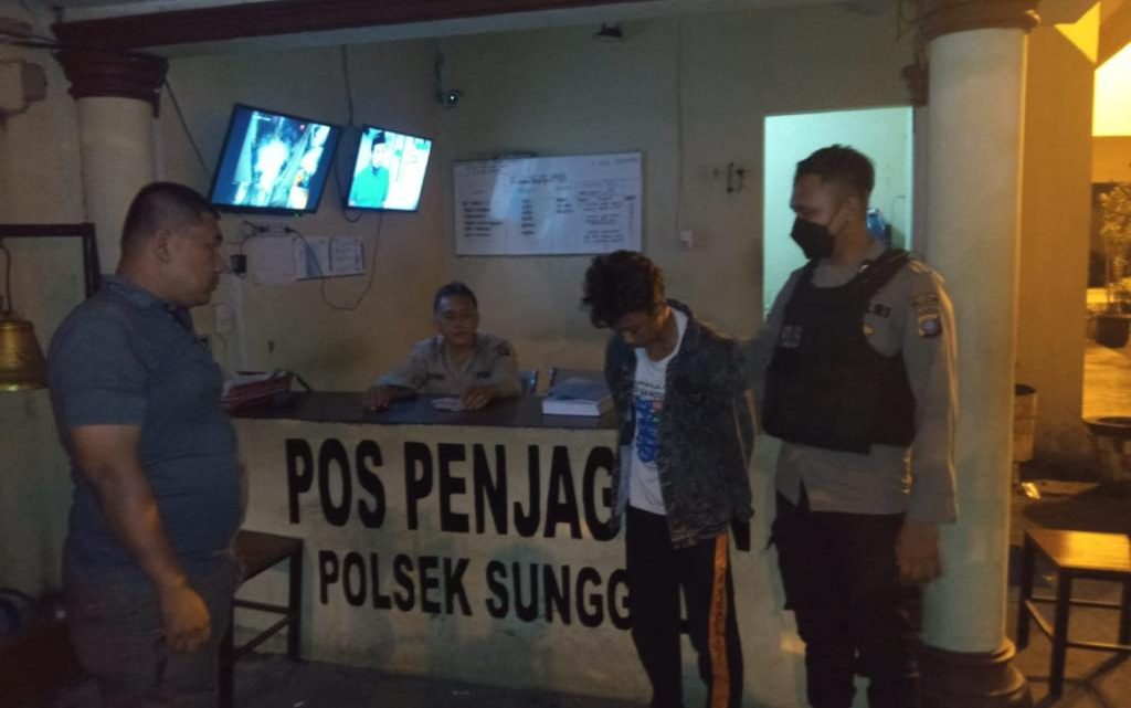 Tim Patroli Presisi Sat Samapta Polrestabes Medan Amankan 1 Remaja dari 3 Terduga Begal