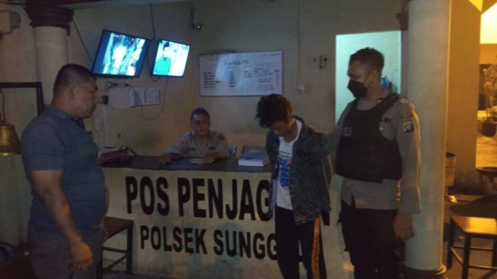 Tim Patroli Presisi Sat Samapta Polrestabes Medan Amankan 1 Remaja dari 3 Terduga Begal