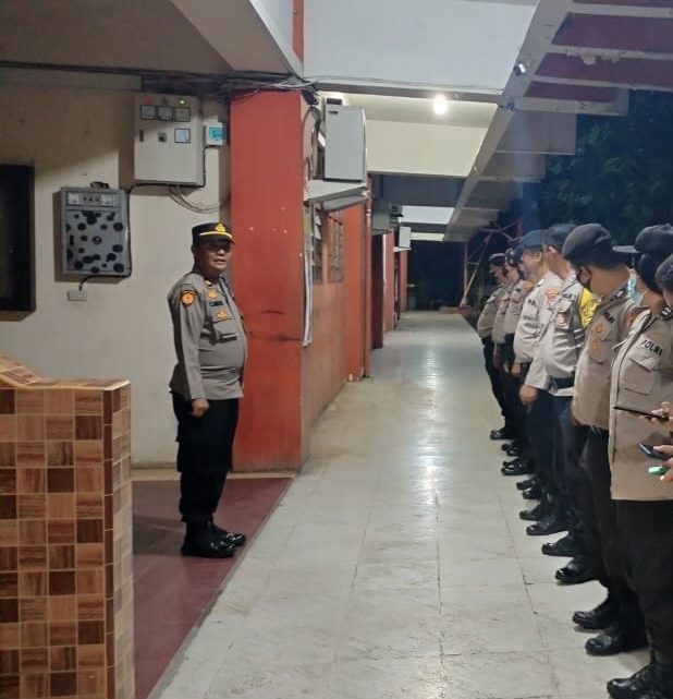 Polrestabes Medan Kawal Perayaan Natal dan Tahun Baru 2023 di Kampus Santo Thomas