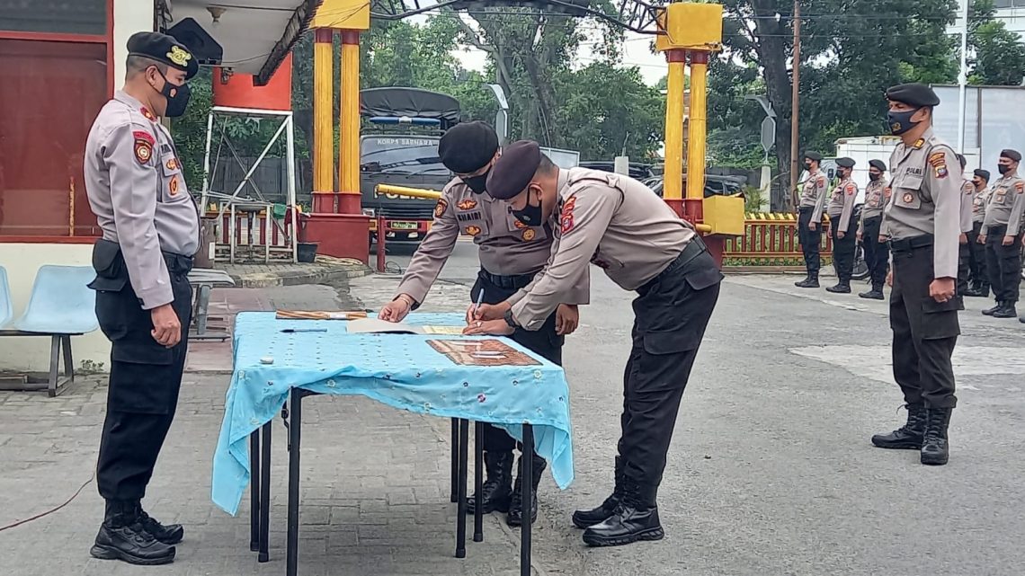 Penandatanganan Fakta Integritas, ini Pesan Kapolrestabes Medan kepada Anggotanya