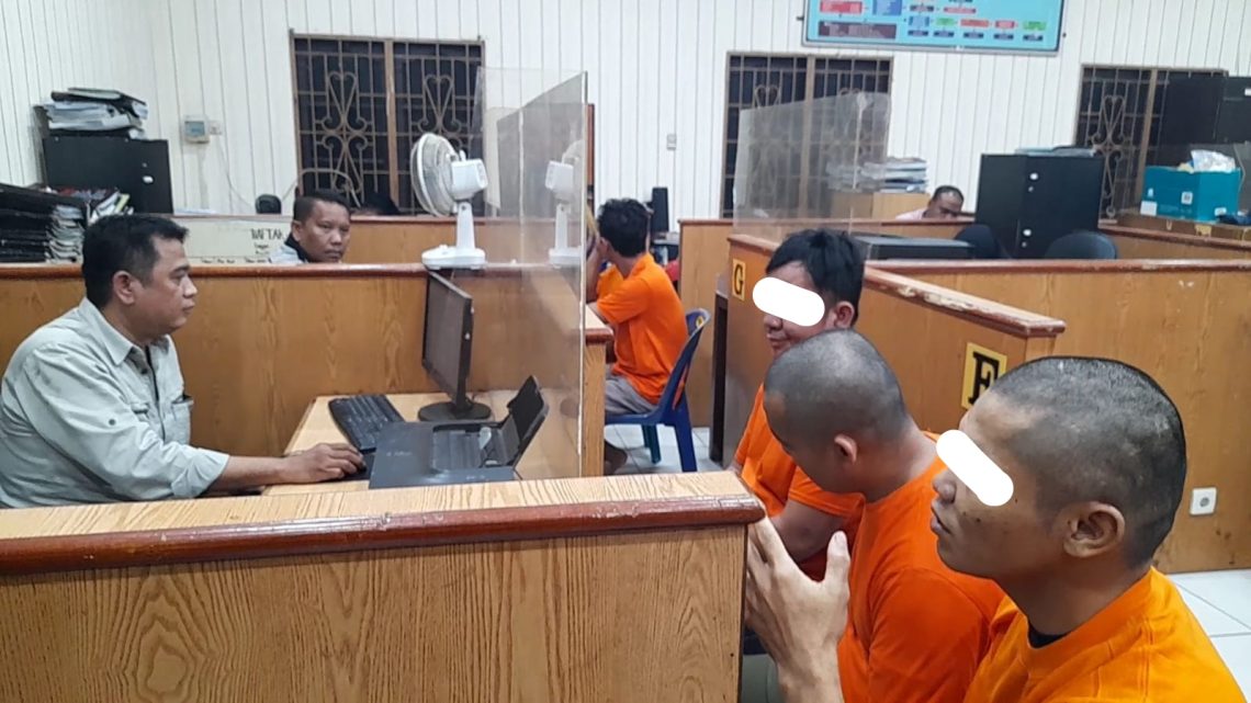 Satreskrim Polrestabes Medan Tangkap Lima Pelaku Penipuan Modus Jual Mobil Lelang