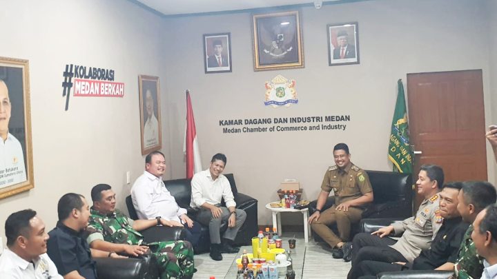 Kapolrestabes, Walikota, FKPD Silaturahmi Bersama Kadin Kota Medan