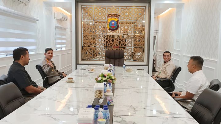 Di Hadapan Kapolrestabes Medan, Ketua PN Medan Tegaskan Memberi Kepastian Hukum kepada Masyarakat