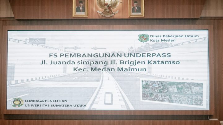 Pemko Medan Akan Bangun Underpass & Kolam Retensi