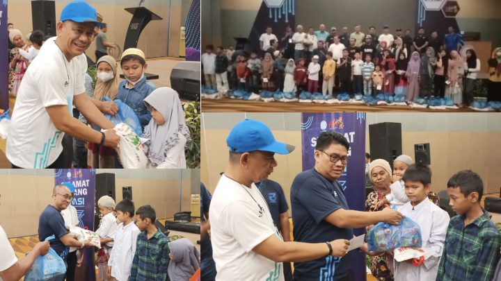 HUT ke-3, JMSI Sumut Berbagi Sembako dan Santunan, Eko Pamuji : JMSI Harus Rahmatan Lil Alamin