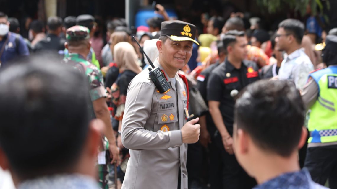 Polrestabes Medan Kawal Rangkaian Kunker Presiden Jokowi dan Rombongan