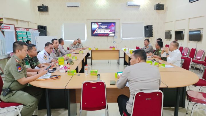 Polrestabes Medan Gelar Rakor Konven Pendeta Persidangan Sinode Tahunan
