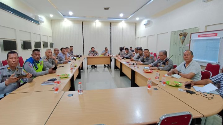 Polrestabes Kawal Kunjungan Kerja Menko Polhukam RI di Medan