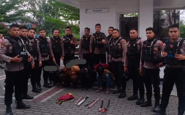 6 Pelajar Anggota Geng Motor Diringkus Tim PRC Samapta Polda Sumut