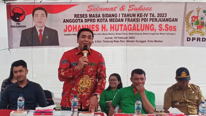 Lurah Tanjung Rejo Keluhkan Geng Motor, Johannes Hutagalung Ajak Warga Bersatu Jaga Keamanan Lingkungan