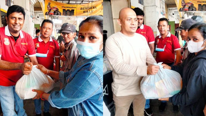 Bakti Musik Bersama Pewarta Bagi 500 Paket Sembako kepada Warga Kurang Mampu