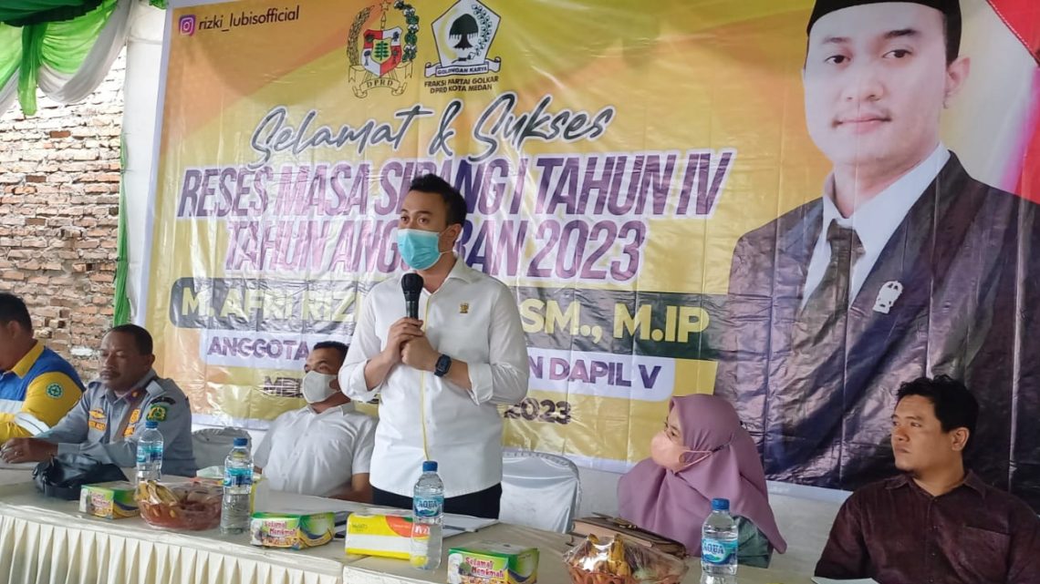 Gelar Reses di 2 Lokasi, Rizki Lubis Serap Aspirasi Warga Sari Rejo