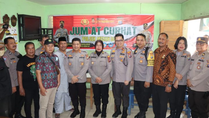 Jumat Curhat, Warga Brayan Minta Polrestabes Medan Berantas Narkoba