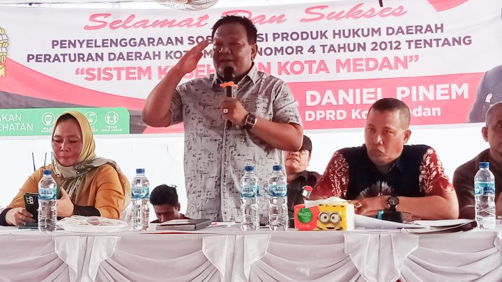 Daniel Pinem: Pemerintah Bertanggung Jawab Atas Pelayanan Kesehatan