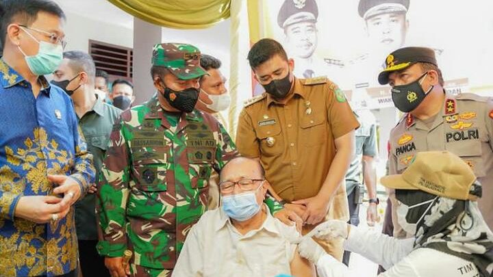 Pemko Medan Gencarkan Pelaksanaan Vaksinasi Booster ke II Covid-19