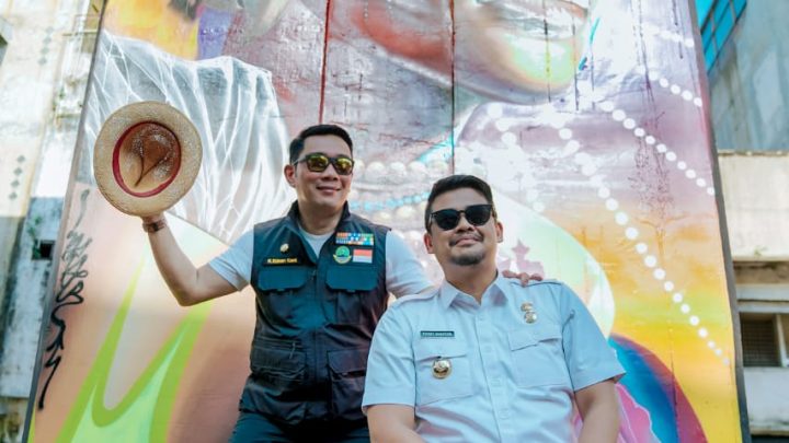 Ridwan Kamil Dukung Bobby Nasution Jadikan Jalan Pegadaian Ruang Kreatif & Kuliner