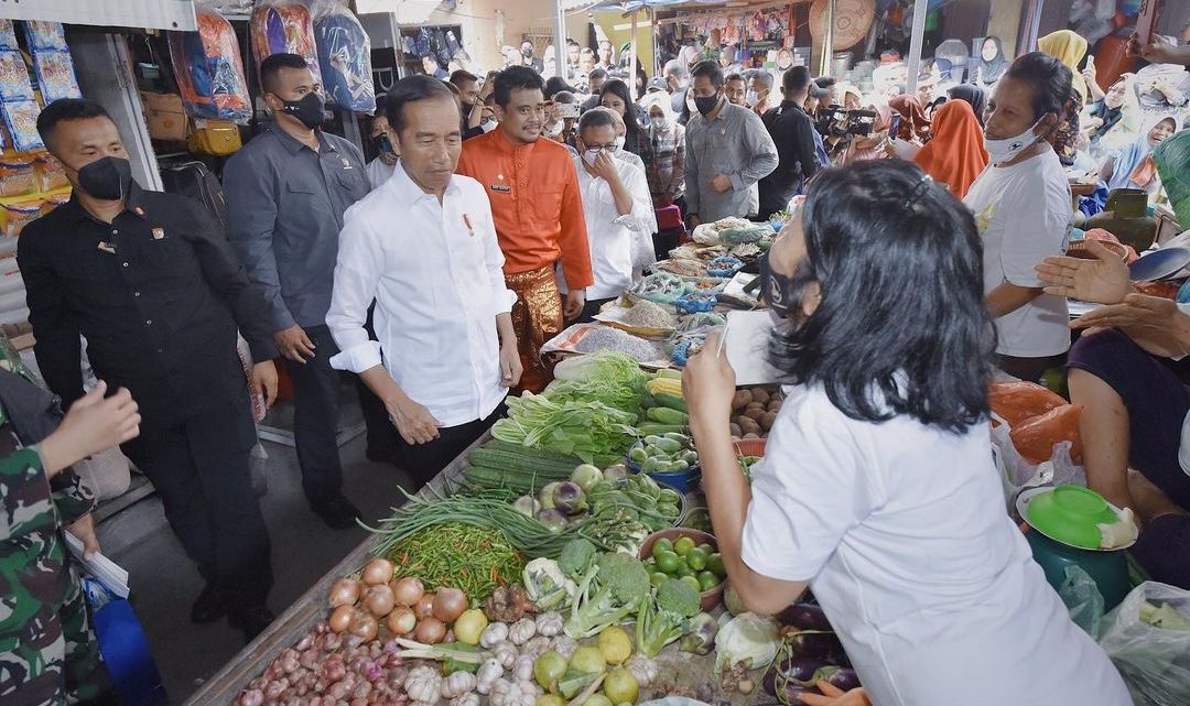 Kunjungi Pasar Bakti & Pasar Halat, Presiden: Harga Masih Baik, Peran Kepala Daerah Sangat Penting Menjaga Stabilitas Harga