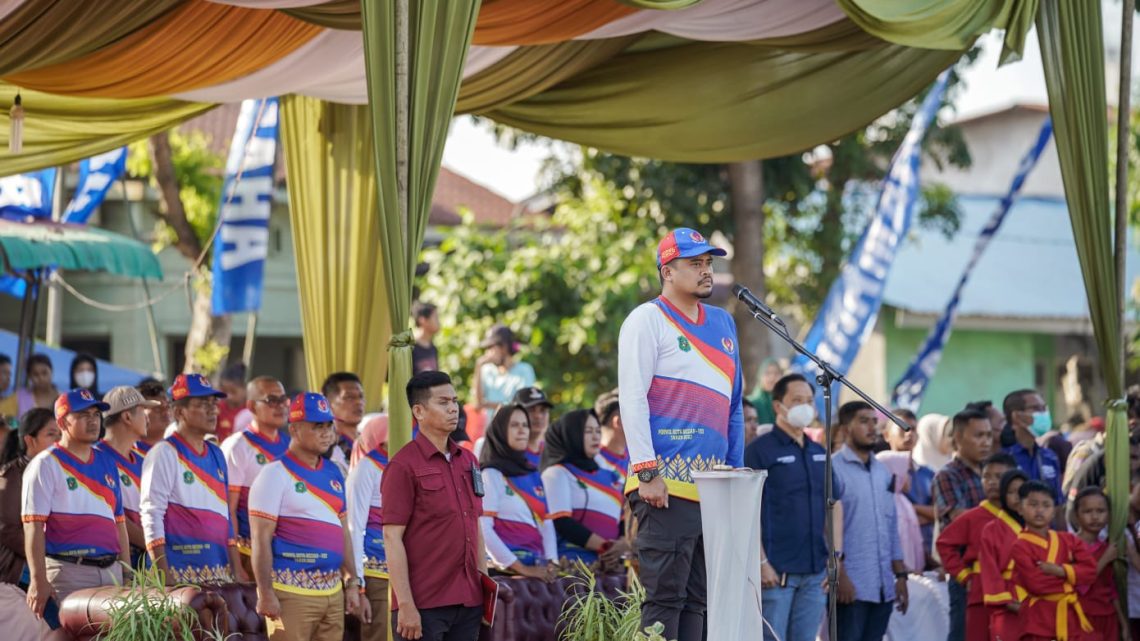 Bobby Nasution Buka Porwil Kota Medan Ke-VIII Tahun 2023