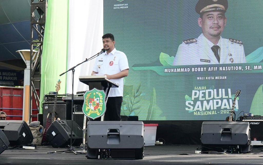 Peringatan HPSN, Bobby Nasution Ajak Masyarakat Peduli Kebersihan Lingkungan