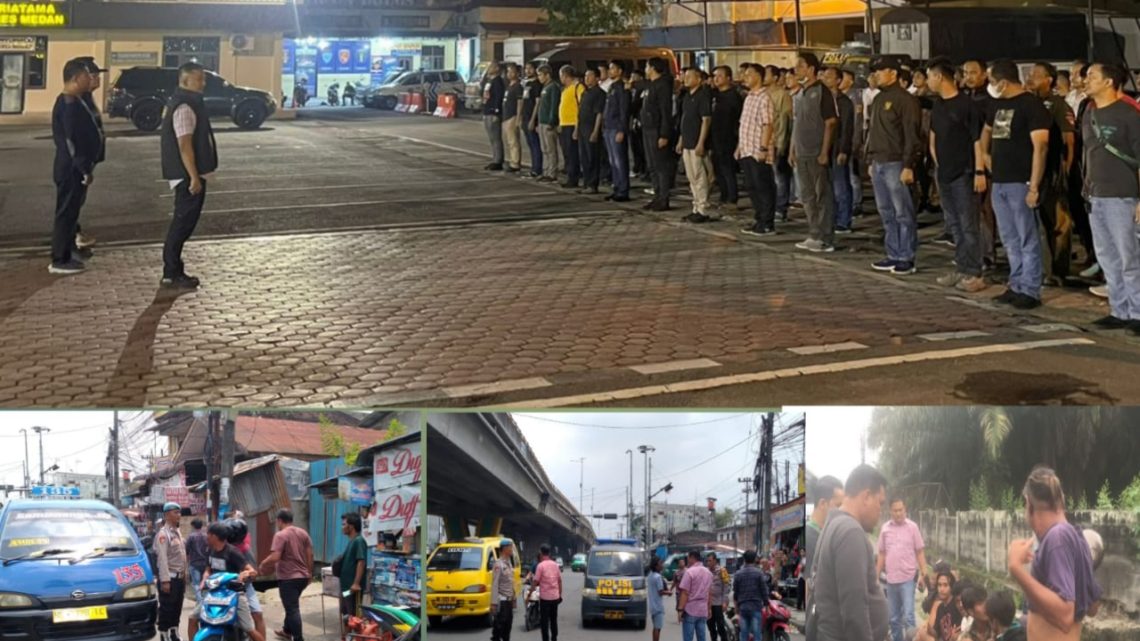 Jalankan Perintah Kapolda Sumut, Polrestabes Medan Bentuk Tim Khusus Penindak Preman dan Kejahatan Jalanan