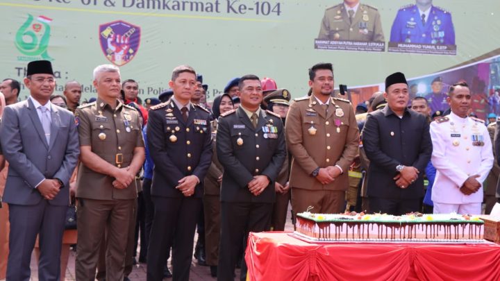 Polrestabes Medan Hadiri HUT Satpol PP, Linmas dan Damkarmat