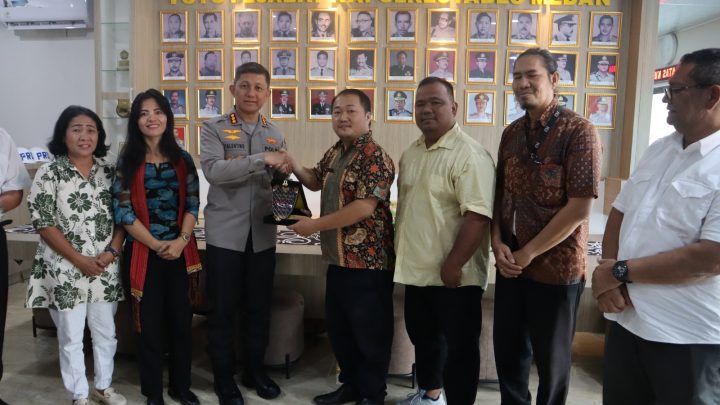 Kapolrestabes Medan Terima Audiensi Panitia Perayaan Paskah Umat Kristiani Sumut