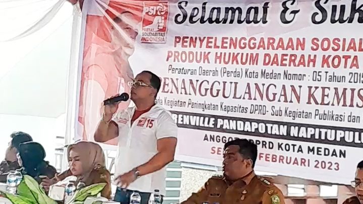 Renville Napitupulu: Kriteria Orang Miskin di Medan Mengacu kepada Perwal No 33/2021