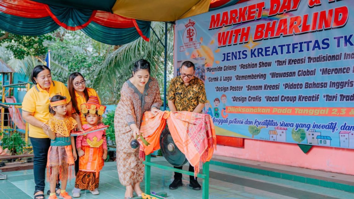 Apresiasi Digelarnya Market Day & Happy With Bharlind School, Ny Kahiyang Ayu: Persiapkan Generasi Emas
