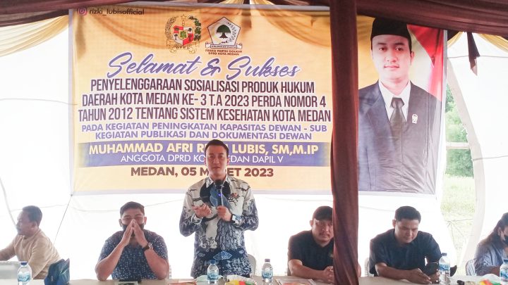 Rizki Lubis Ajak Warga Manfaatkan Program UHC