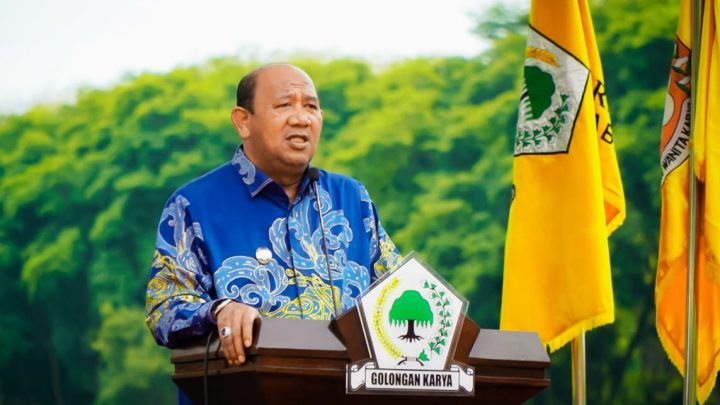 DPD Golkar Langkat Dilantik, Syah Afandin Pesankan Jaga Kekompakan