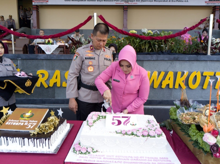 Setukpa Lemdiklat Polri Peringati Hari Jadi Ke 57