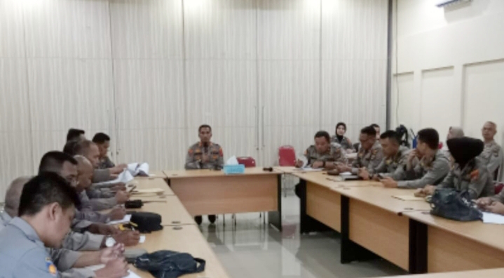 Polrestabes Medan Rapat Koordinasi Operasi Ketupat 2023