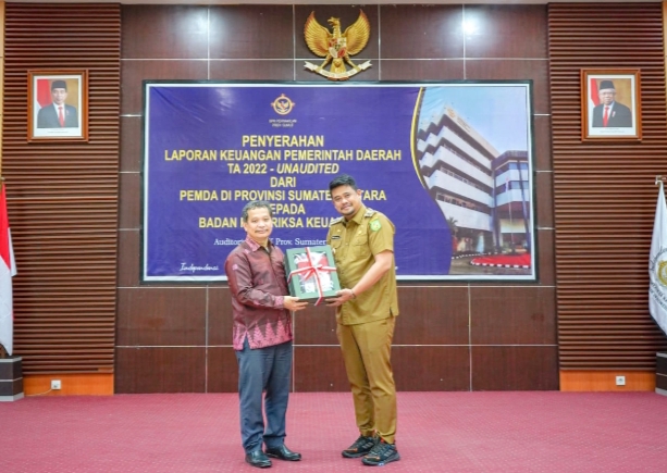 Serahkan LKPD Unaudited TA 2022 Tepat Waktu, BPK Apresiasi Pemko Medan