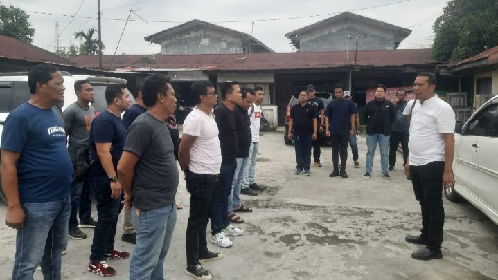 Polrestabes Medan & Polsek Percut Sei Tuan Grebek Kampung Narkoba