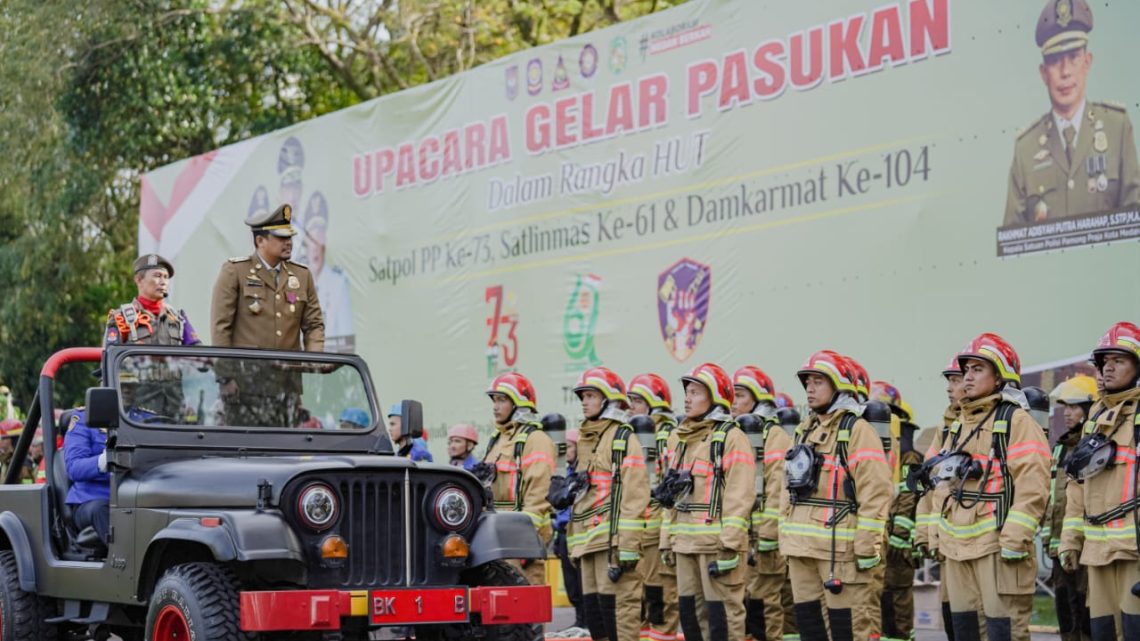 Bobby Nasution: Terima Kasih Satpol PP, Satlinmas & Damkarmat