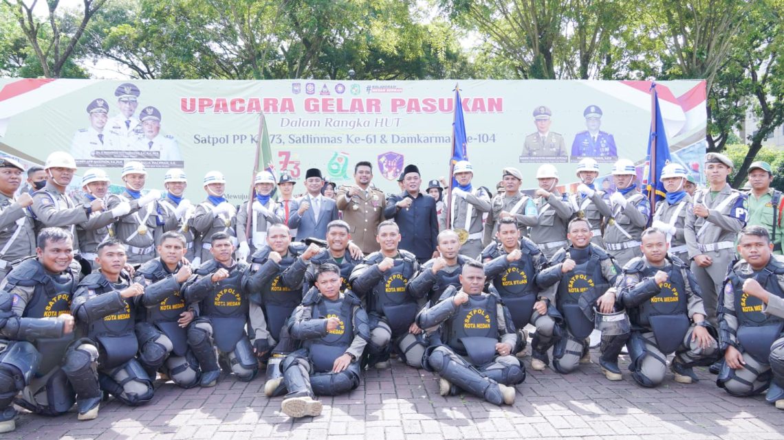 Bobby Nasution Minta Satpol PP Menertibkan Tanpa Pandang Bulu