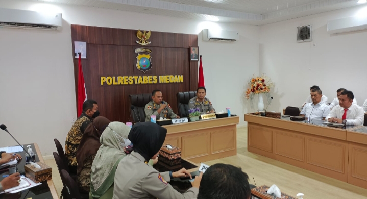 Puslitbang Kunjungi Polrestabes Medan, Cek Kepercayaan Masyarakat Terhadap Kinerja Polri