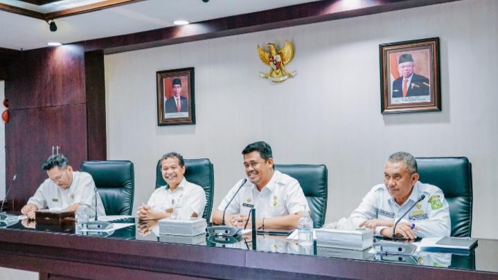Entry Meeting BPK Perwakilan Sumut, Bobby Nasution : Saling Melengkapi & Berikan Informasi Yang Dibutuhkan