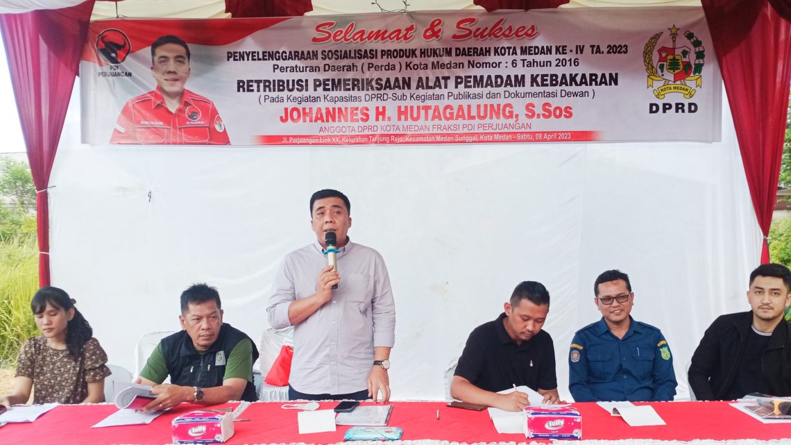 Johannes Hutagalung: Perda Nomor 6/2016 dapat Membantu Mencegah Kebakaran
