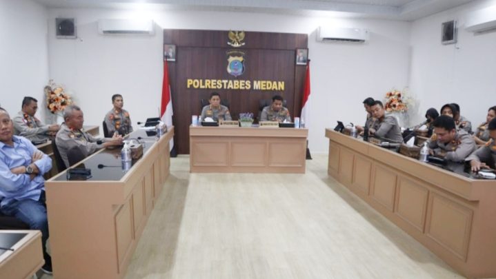 Amankan Idul Fitri 1444 H, Kapolrestabes Medan Gelar Zoom Meeting
