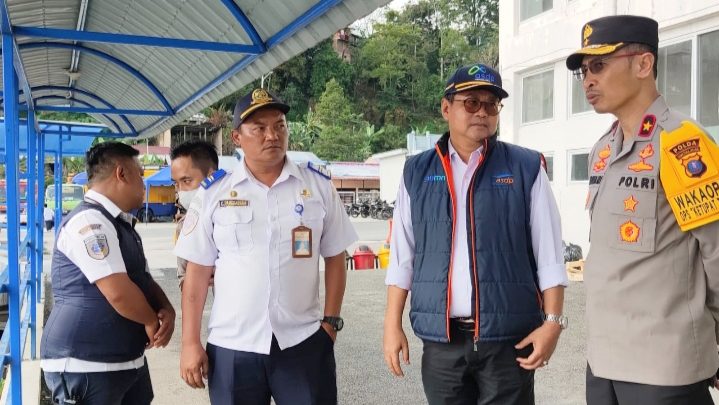 Pastikan Arus Balik Lancar, Wakapolda Sumut Tinjau Pelabuhan Ajibata
