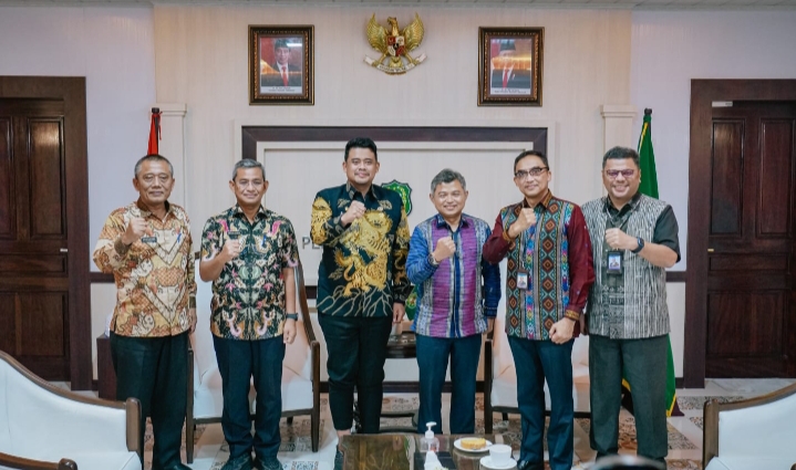 Bobby Nasution Terima Kasih Atas Kolaborasi dan Dukungan BI