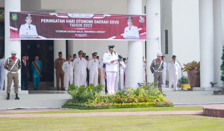 Pemko Medan Laksanakan Upacara Peringatan Hari Otda Ke-XXVII