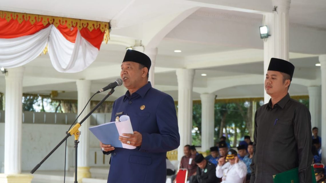 Syah Afandin Pimpin Upacara HARKITNAS ke-115 Tahun