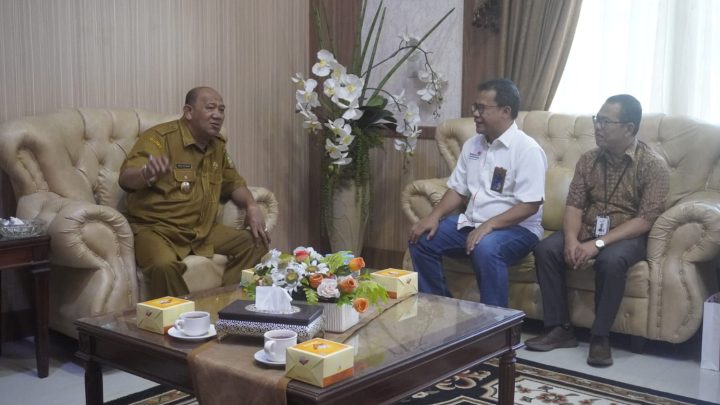 PT Telkom Indonesia Audiensi ke Syah Afandin