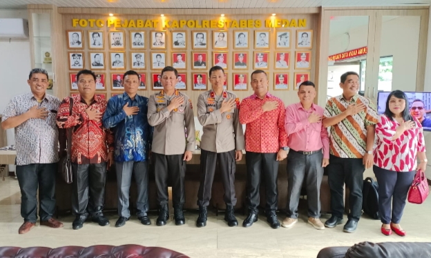 Panitia Perayaan Hari Pentakosta PGPI Audiensi ke Polrestabes Medan