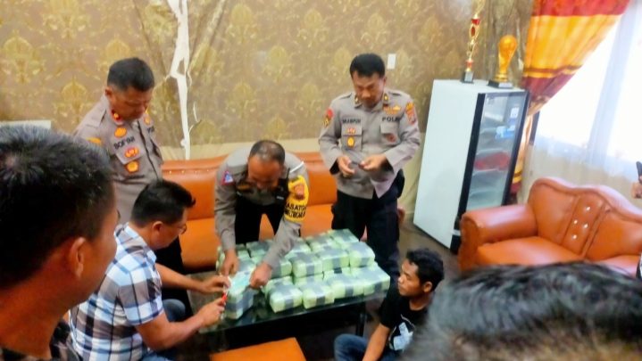 Unit Lantas Polres Sergai Bongkar Penyelundupan 28 Kilo Sabu