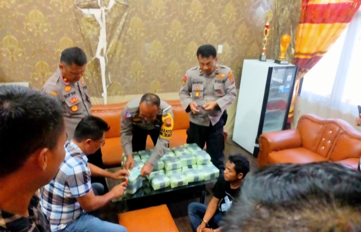 Unit Lantas Polres Sergai Bongkar Penyelundupan 28 Kilo Sabu