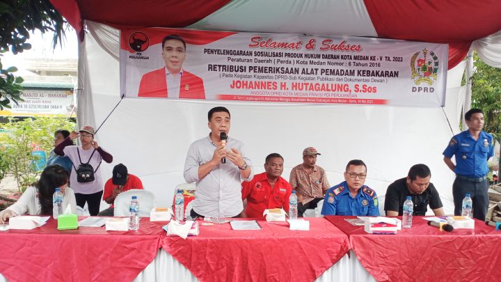 Johannes Hutagalung: Perda No 6/2016 Perlu Disosialisasikan di Lingkungan Padat Penduduk